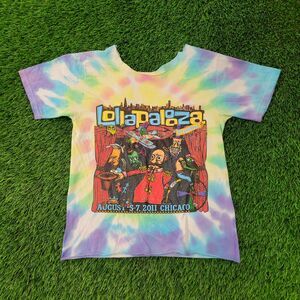 Lollapalooza Music Festival Shirt Womens Small 17x23 Purple